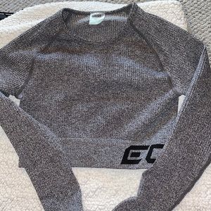 Echt ribbed crop top